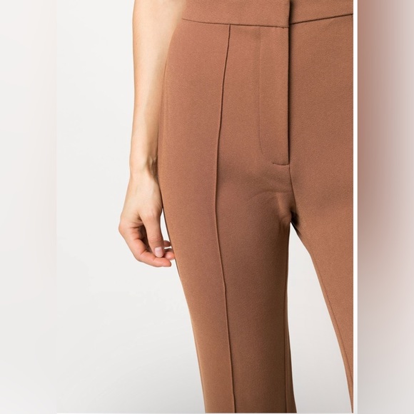 high-waisted flared trousers - Picture 4 of 10